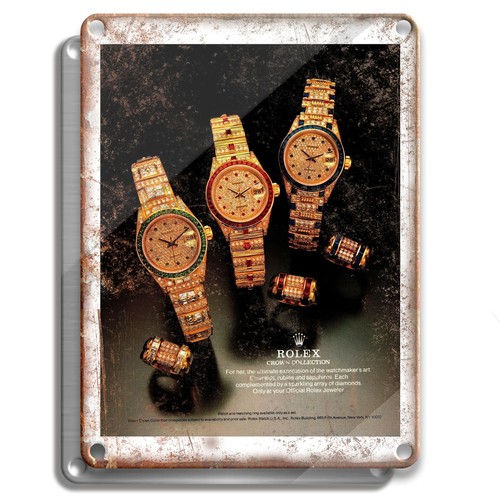 Insegna metallo orologio - insegna,