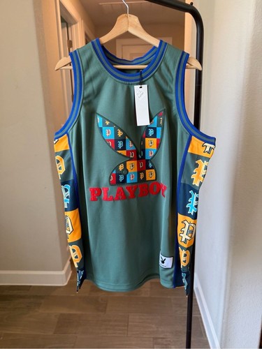 Maglia basket playboy - basket, verde