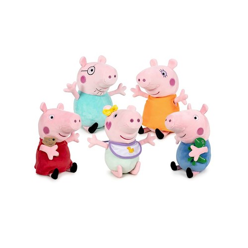 Peluche peppa pig personaggi - peppa,