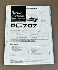 Pioneer PL-707 Giradischi