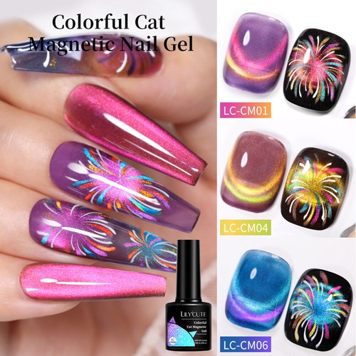 Smalto gel magnetico glitter - smalto,