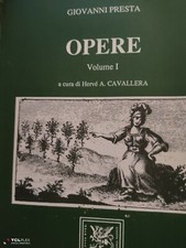 Giovanni Presta Opere vol 1 Cavallera Memorie intorno a... vedi foto indice olio