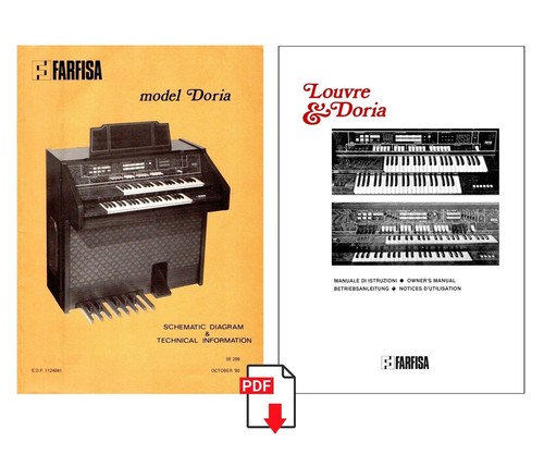 Farfisa doria service - doria, manual
