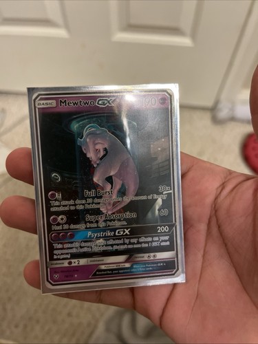 Mewtwo shiny holo - mewtwo, gx