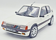 Peugeot 205 GTI 1.9 anno 1989 Meije bianco 1:18 Norev 184842