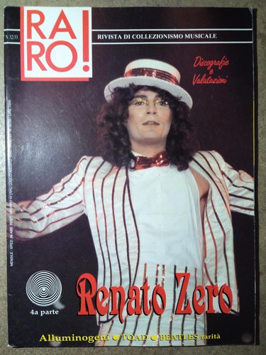 Raro rivista renato zero - raro!,