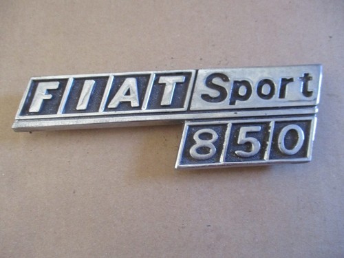 Fiat 850 spider sport emblema - fiat,