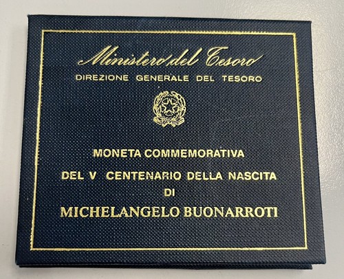 Moneta commemorativa del - commemorativa,