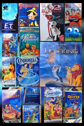 Walt disney vhs - disney, lot