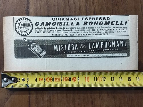 Antica pubblicità del 1947