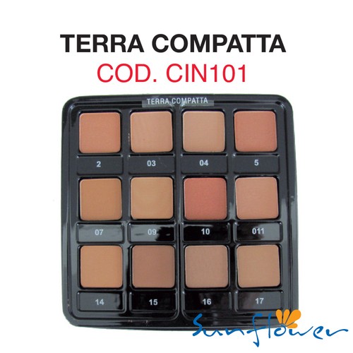 Tavolozza terre compatte - 12,
