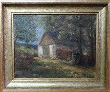 FIENILE CON PILA DI LEGNA DA