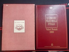 Il libro dei francobolli d'Italia 1989 - completo di francobolli con copertina 