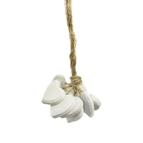 Pezzi cuore legno bianco - legno,