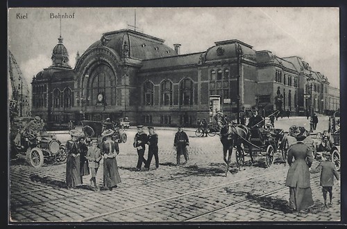 Cartolina kiel carrozze - kiel,,