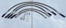Kit Linea Flexi Carburante Acciaio Inox Ford Sierra Sapphire 2wd/3Porte/4x4 Cosworth
