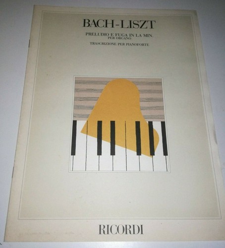Bach liszt preludio - preludio, fuga