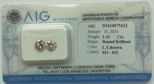 Diamante naturale certificato