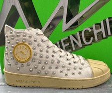 METAL GIENCHI Sneakers Uomo Man Size Eu42 Bianco In Tessuto ML5 (insole 29cm)
