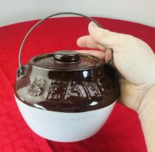 Vaso per fagioli in gres