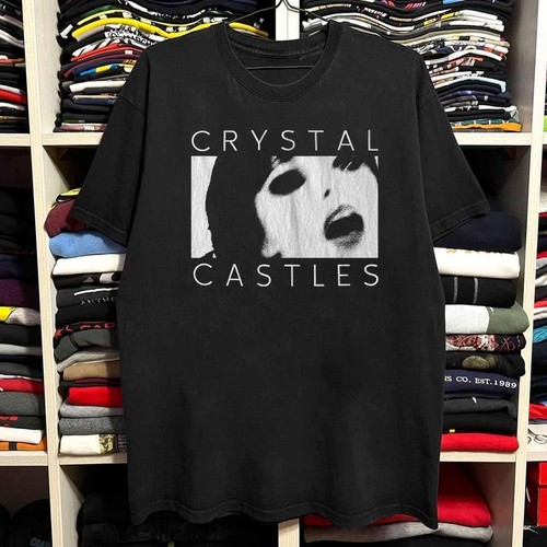 Camicia crystal castles - crystal, musica