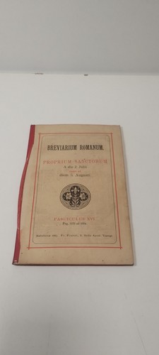 Breviarium romanum proprium - breviarium,