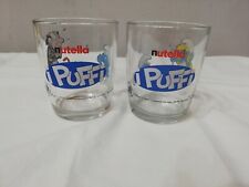 Coppia Bicchieri Nutella I Puffi Puffetta E Gargamella 2011 Da Collezione