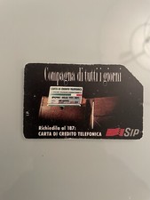 Scheda telefonica “Compagna