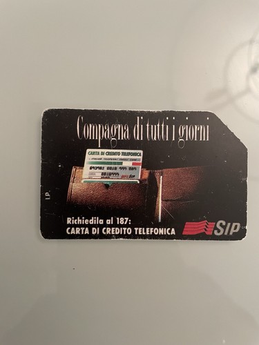 Scheda telefonica compagna - telefonica, “compagna