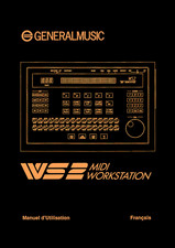 GEM WS2 Midi Workstation Owners manual in FRENCH - Mode d'emploi en Français PDF