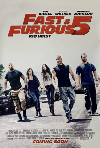 Fast five 35mm movie trailer - fast,