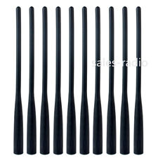 10x Antenna VHF 136-174MHz maschio per radio ICOM FA-S270C IC-95 IC-R5 IC-R6 IC-E91