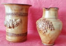 SET VASO+BROCCA IN TERRACOTTA
