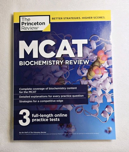 Mcat biochemistry review - biochemistry,