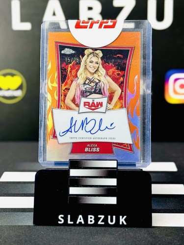 Alexa bliss topps chrome - alexa,