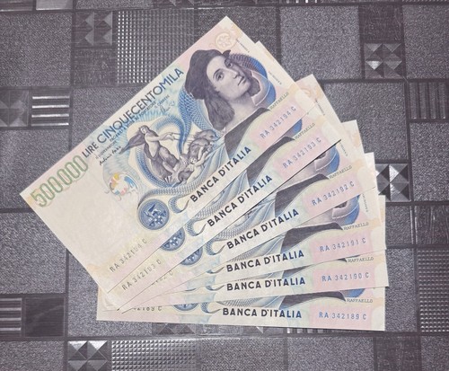 Lotto banconote da 500000 - di,
