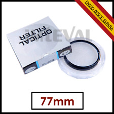 Filtro UV lentes 77mm ultravioleta Canon Nikon Pentax Sony protector Camara 