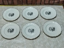 Serie 6 Piatti Piattini