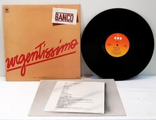 Banco urgentissimo lp 33 - "urgentissimo",