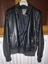 Giubbotto in ecopelle Nero