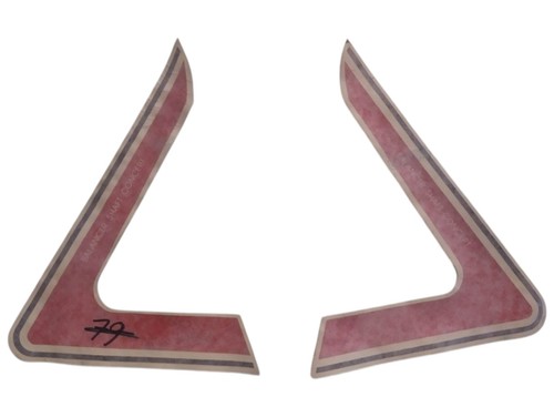 Coppia adesivi cupolino gilera - coppia,