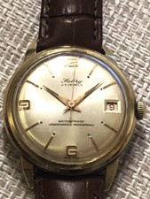 Orologio Sabry 23 rubini con datario meccanico anni ‘50-FUNZIONANTE