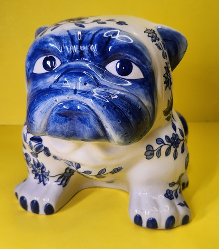Statua cane statuina - , ceramica