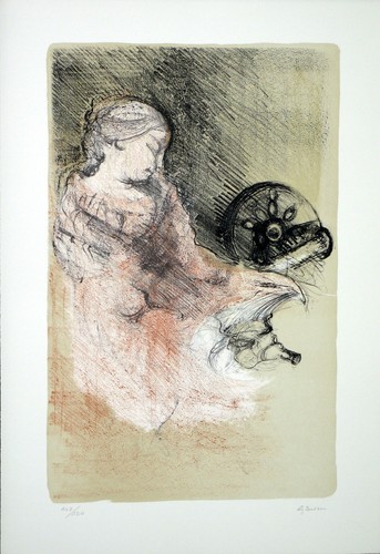 Giuseppe ajmone litografia - ajmone,,