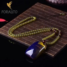 Collana con ciondolo - , blu