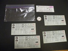 Decalcomanie Herald King HO B-510 avorio nazionale canadese 40 50'; scatola auto 4 set G162