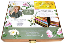 Sennelier LAquarelle Artisti Acquerello Billy Showell Botanico Scatola Legno Set