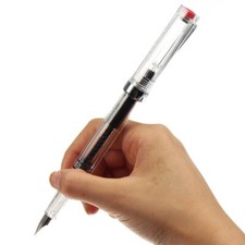 Penna stilografica Lanbitou 3059 con riempimento a pistone, pennino EF