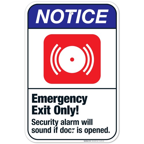Solo uscita emergenza - uscita, di
