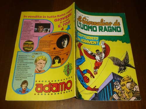 Giornalino dell uomo - giornalino, ragno